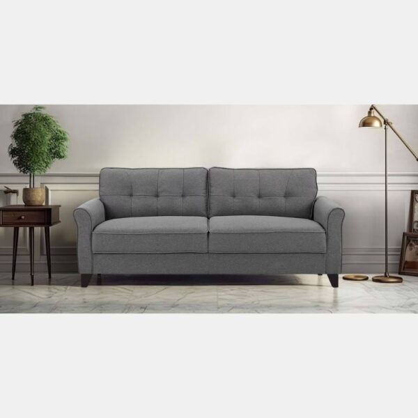  WeftKart Cosimo Fabric 3 Seater Sofa - Where Comfort Meets Style!