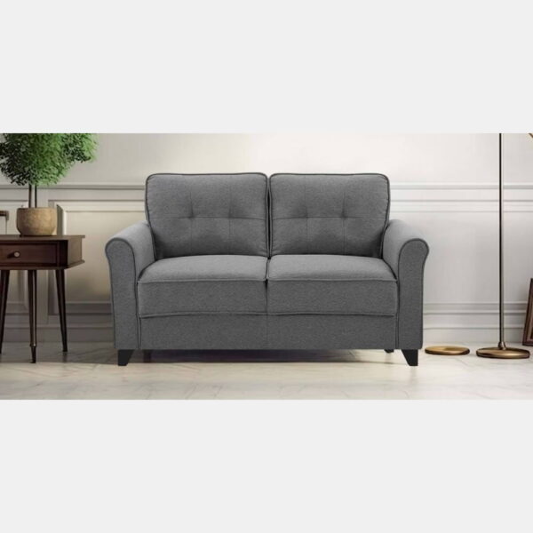 WeftKart Cosimo Fabric 2 Seater Sofa - A Cozy Couch for Your Living Room