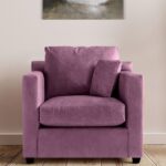 WeftKart Relaxa 1 Seater Sofa in a Cool Purple Color – Your Very Own Cozy Spot to Relax!
