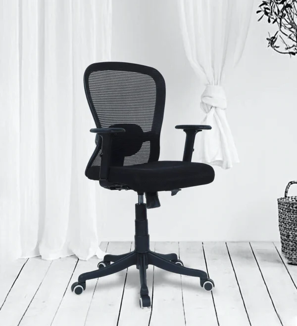 Mid Back Mesh Office Chair - WeftKart