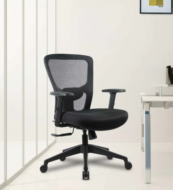 Office Chair With Adjustable Back Ergonomic Chair - WeftKart