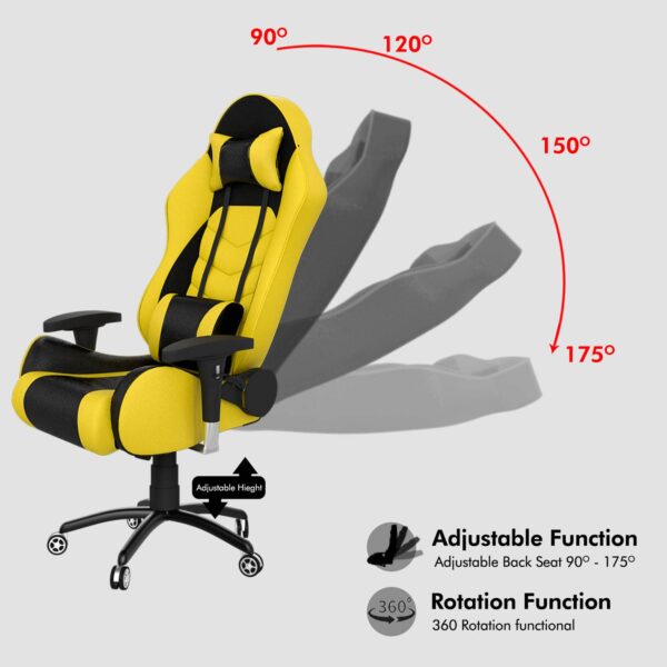 WeftKart RGC16 Gaming Chair: A Fusion of Comfort and Vibrancy