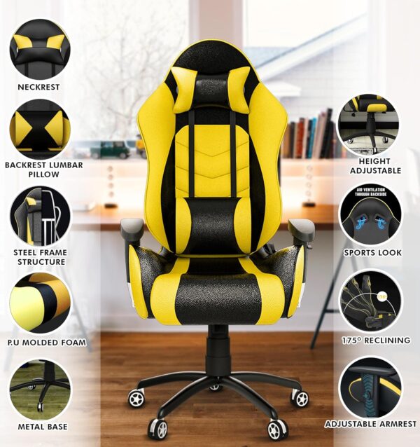 WeftKart RGC16 Gaming Chair: A Fusion of Comfort and Vibrancy