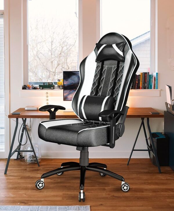 Multi-Functional Ergonomic Gaming Chair - MGC-6-White