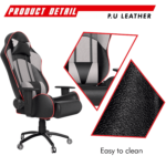 WeftKart RGC14 Gaming Chair: Elevate Your Gaming and Office Comfort in Sleek Black