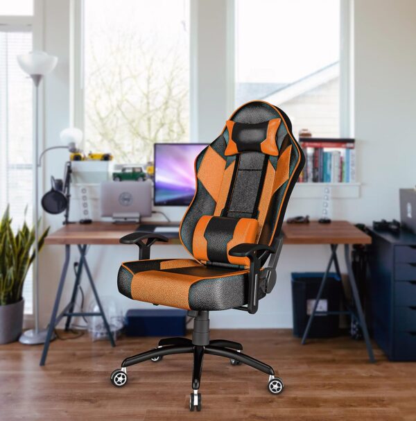 WeftKart Orange Gaming Chair – MGC-1 Edition