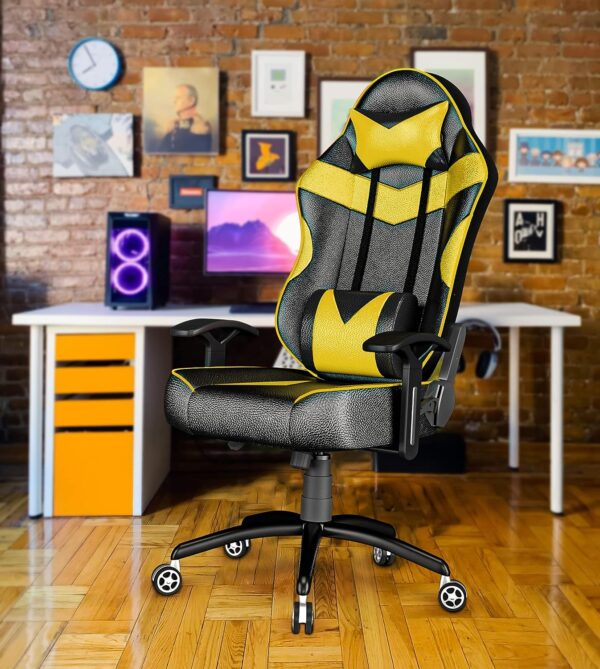 Weftkart Yellow Gaming Chair - MGC-3 Edition
