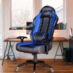 WeftKart Multi-Functional Ergonomic Gaming Chair - MGC-6-BLUE