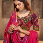 Embroidered With Mirror Work Navratri Chaniya Choli