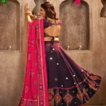 Embroidered With Mirror Work Navratri Chaniya Choli