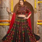 Black Exclusive Navratri Festival Wear Best Chaniya Choli Collection