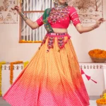 Yellow Printed Embroidered Designer Chaniya Choli for Stylish Occasions