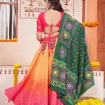 Yellow Printed Embroidered Designer Chaniya Choli for Stylish Occasions