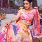 Purple Lehenga Choli with Fancy Dupatta with Digital Printed Work for Party Wear