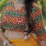 Designer Readymade Yellow Reyon Lehenga Choli Set