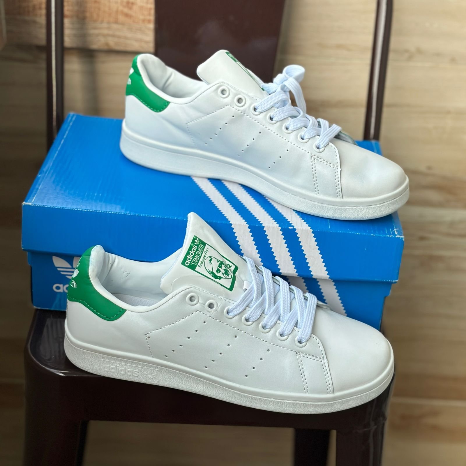 Branded Stan Smith White Green Edition 10