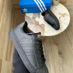 Adidas Superstar Triple Black Unisex Sneakers