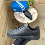 Adidas Superstar Triple Black Unisex Sneakers