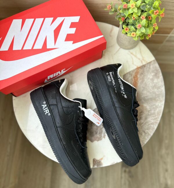Custom Nike Airforce - Louis Vuitton Off White - WeftKart