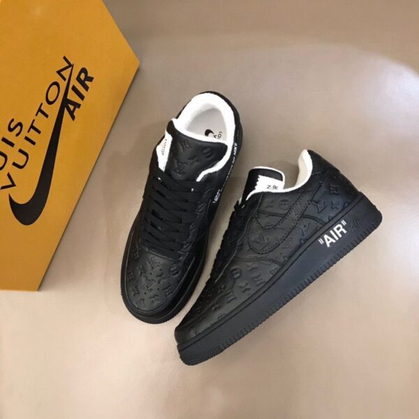 Custom Nike Airforce - Louis Vuitton Off White - WeftKart