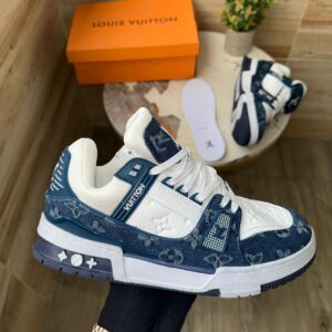 Louis Vuitton Premium Leather Trainers - Original Box