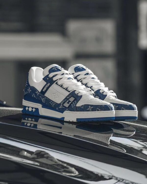 Louis Vuitton Premium Leather Trainers - Original Box
