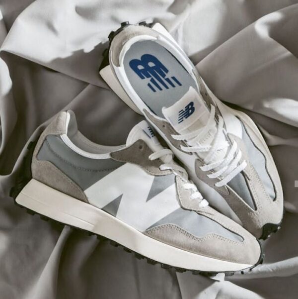 OG Grey 327 Edition of New Balance 327 - WeftKart