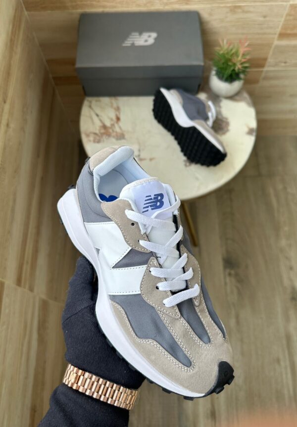 OG Grey 327 Edition of New Balance 327 - WeftKart