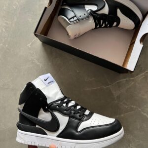 Nike Sb Dunk High Ambush Black White - WeftKart