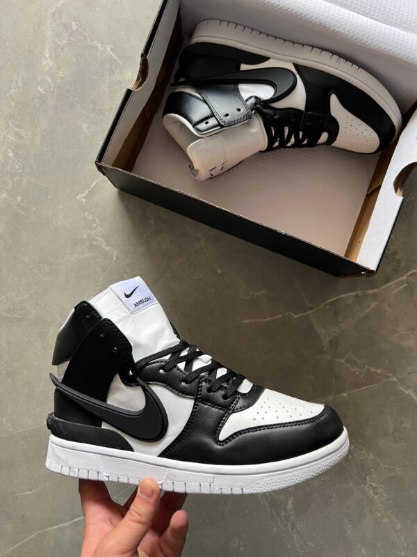 Nike Sb Dunk High Ambush Black White - WeftKart