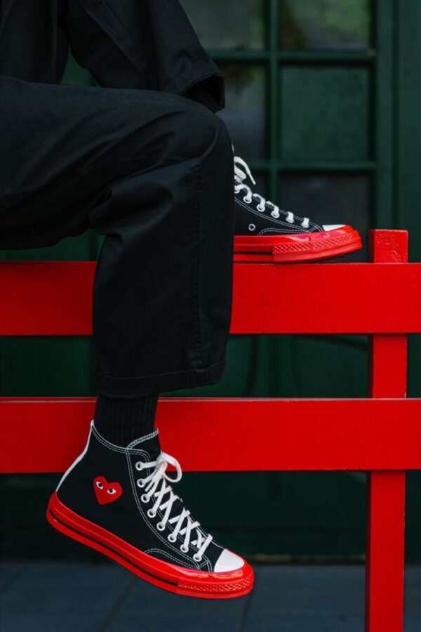 Branded Chuck Taylor Hidden Heart Sneakers