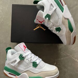 Branded Retro 4 Pine Green Sneakers