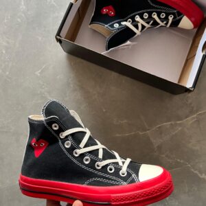 Branded Chuck Taylor Hidden Heart High Top Sneakers