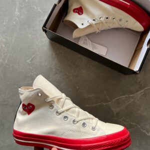 Branded Chuck Taylor Hidden Heart High Top Sneakers