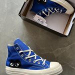 Branded Chuck Taylor Hidden Heart High Top Sneakers