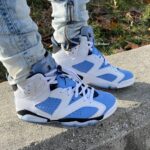 Branded Air Retro 6 University Blue Sneakers - WeftKart