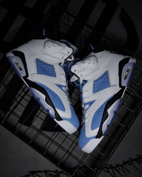 Branded Air Retro 6 University Blue Sneakers - WeftKart