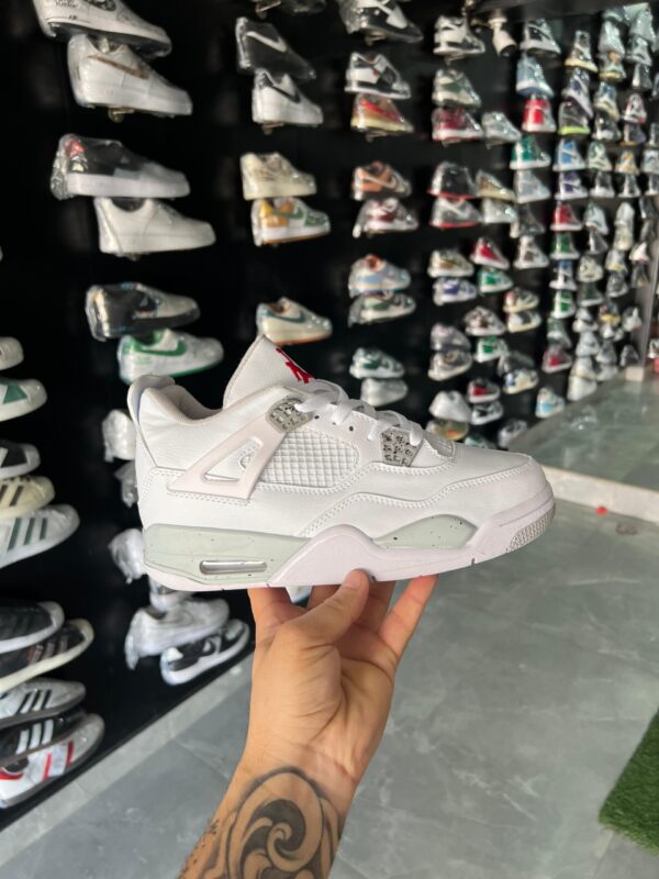 Branded Jordan Retro 4 1st Copy (White)
