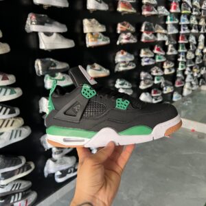 Branded Jordan Retro 4 1st Copy (Green) - WeftKart
