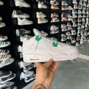 Branded Jordan Retro 4 1st Copy of Shoes (White)