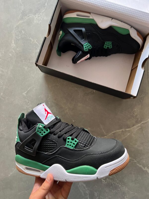 Branded Jordan Retro 4 1st Copy (Green) - WeftKart