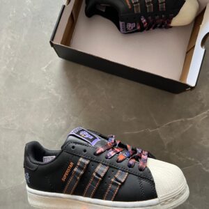 Branded Adidas Superstar 1st Copy Shoe (Black) - WeftKart