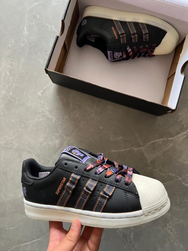 Branded Adidas Superstar 1st Copy Shoe (Black) - WeftKart