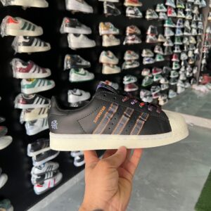 Branded Adidas Superstar 1st Copy Shoe (Black) - WeftKart