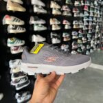 Branded Skechers Hyper Burst Running Shoes (Gray)