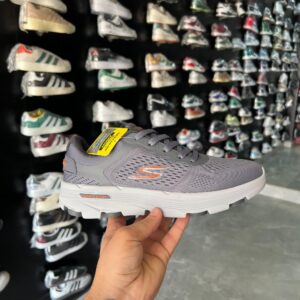 Branded Skechers Hyper Burst Running Shoes (Gray)