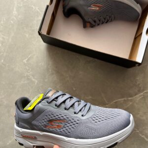 Branded Skechers Hyper Burst Running Shoes (Gray)