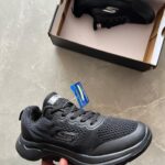 Branded Skechers Go Run Running Shoes (Black)