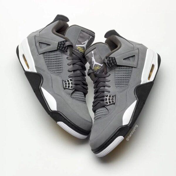 Branded Jordan Retro 4 (Black & Gray)