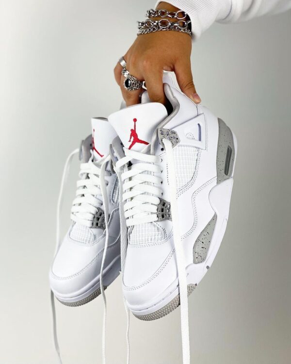 Branded Jordan Retro 4 (White)